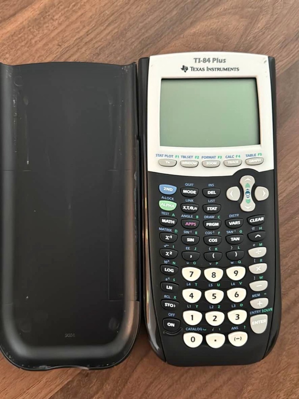Texas Instruments TI-84 Plus Graphing Calculator - Black and White